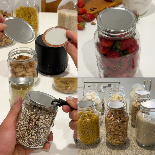 FoodVault™ Sealable Metal Jar Lids