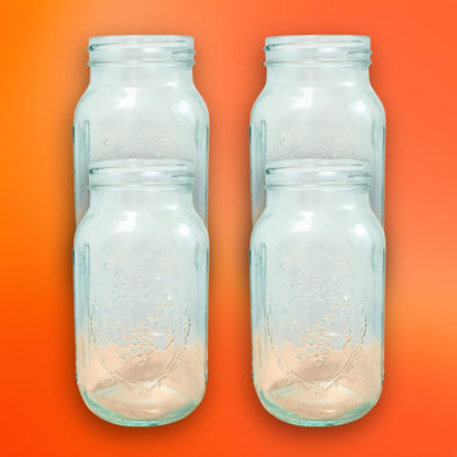 FoodVault™ Glass Mason Jars